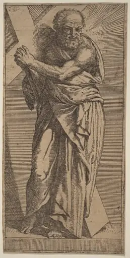 Saint Andrew, by Bartolomeo Passarotti