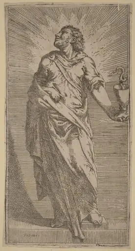 Saint John the Evangelist, by Bartolomeo Passarotti