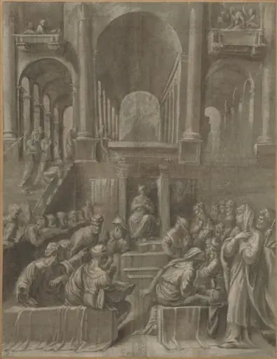 Christ among the Doctors, by Bartolomeo Ramenghi