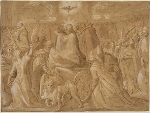 The Triumph of Christ, by Bartolomeo Roverio