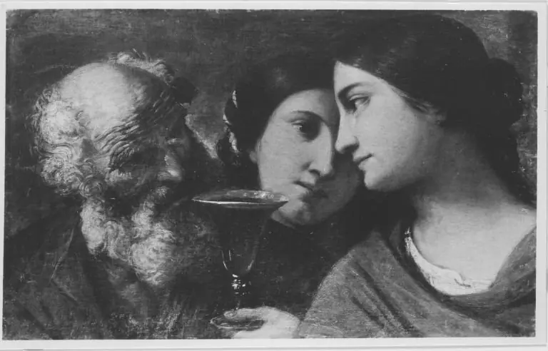 Lot und seine Töchter, by Bartolomeo Schedoni
