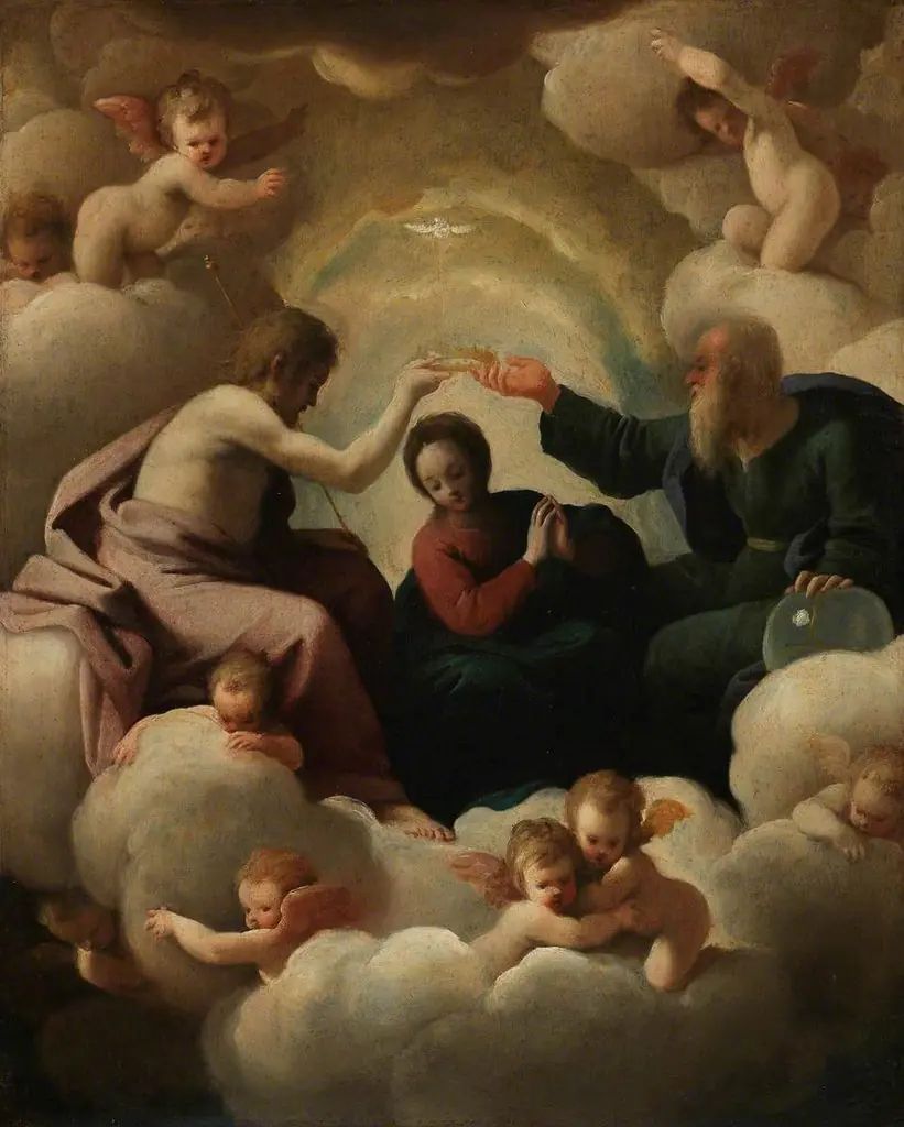 The Coronation of the Virgin, by Bartolomeo Schedoni
