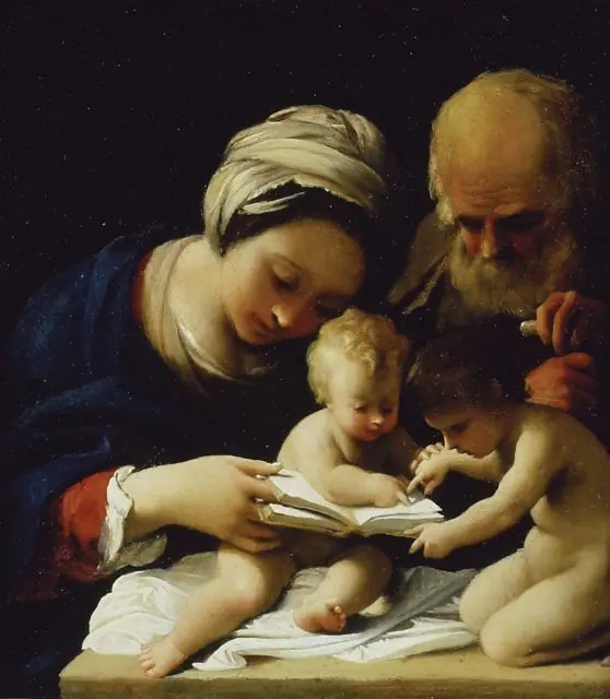 The Holy Family mit S. John, by Bartolomeo Schedoni