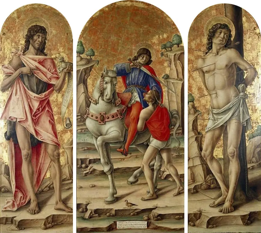 Polyptych of Torre Boldone, by Bartolomeo Vivarini