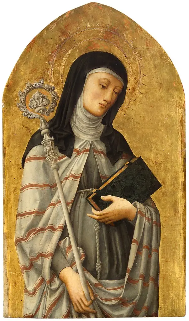 Saint Clare, by Bartolomeo Vivarini