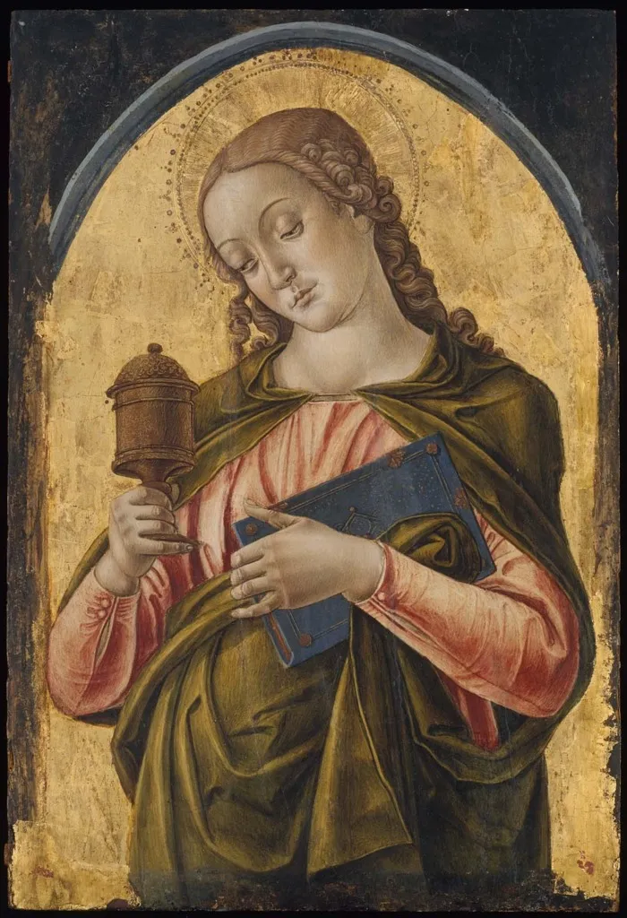 Saint Mary Magdalen, by Bartolomeo Vivarini, unspecified, 1475