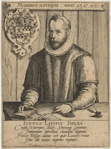 Justus Lipsius, by Bartolomeus Willemsz Dolendo