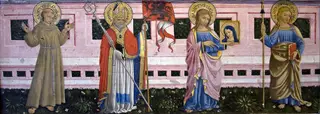 Francis of Assisi, St Herculanus, St Luke and Apostle Jacob the Elder