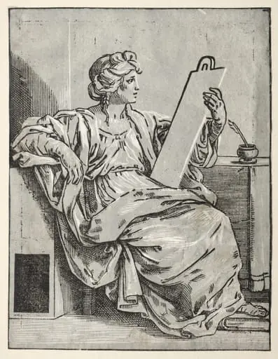 A Sibyl, by Bartolommeo Coriolano
