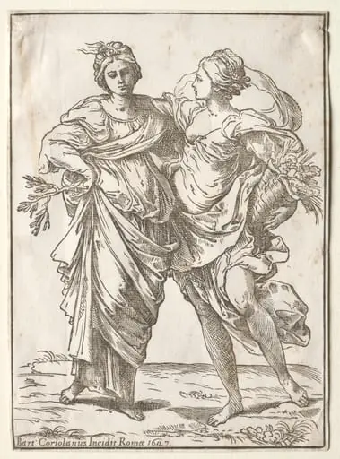 Alliance of Peace and Abundance, by Bartolommeo Coriolano