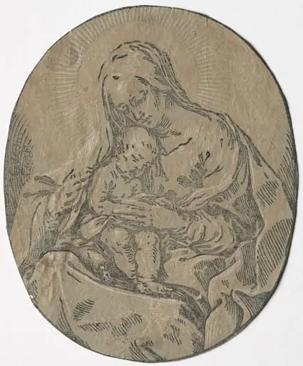 Madonna and Child, by Bartolommeo Coriolano