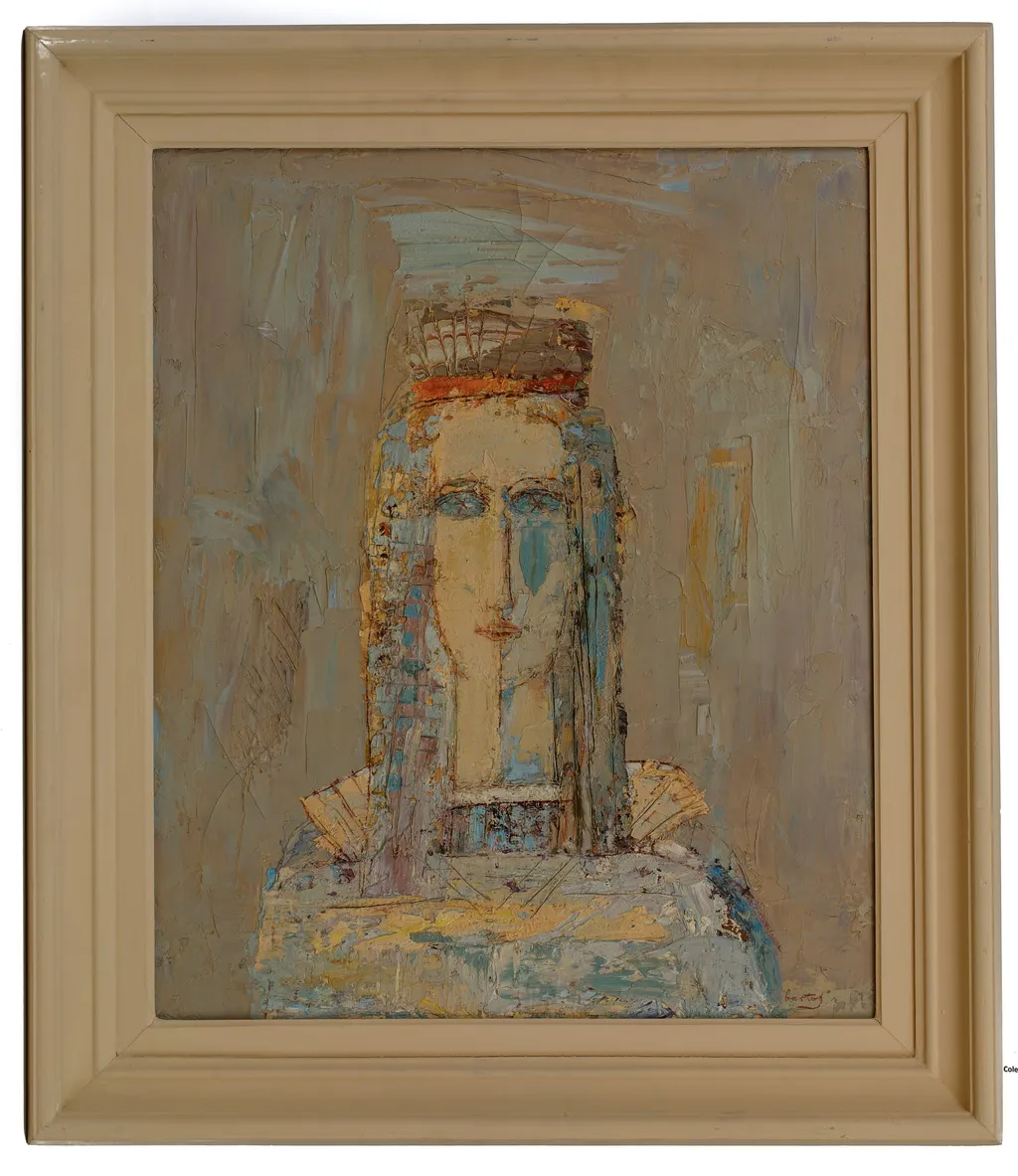Portret de fată, by Bartoș Jeno, unspecified