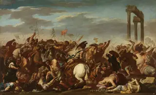Batalla, by Aniello Falcone