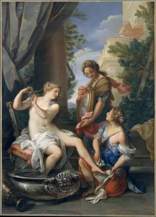 Bathsheba at Her Bath, by Giuseppe Bartolomeo Chiari