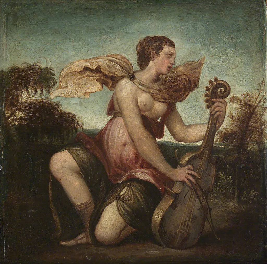 Allegorie der Musik, by Battista d'Agnolo, unspecified, 1555
