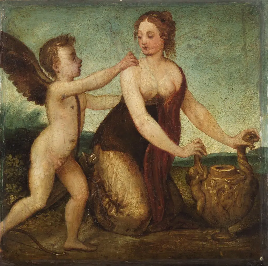 Amor und Psyche, by Battista d'Agnolo