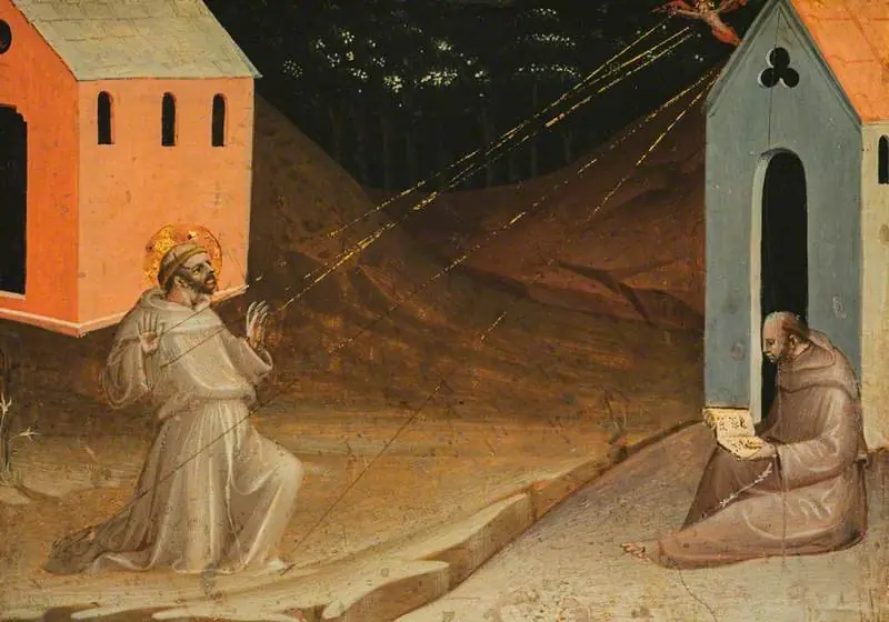 Saint Francis Receiving the Stigmata, by Battista di Biagio Sanguigni