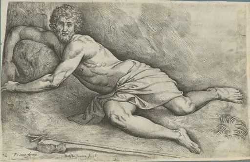 Saint John the Baptist, by Battista Franco