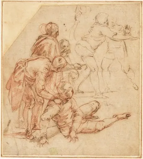 Spectators Amazed, by Battista Franco