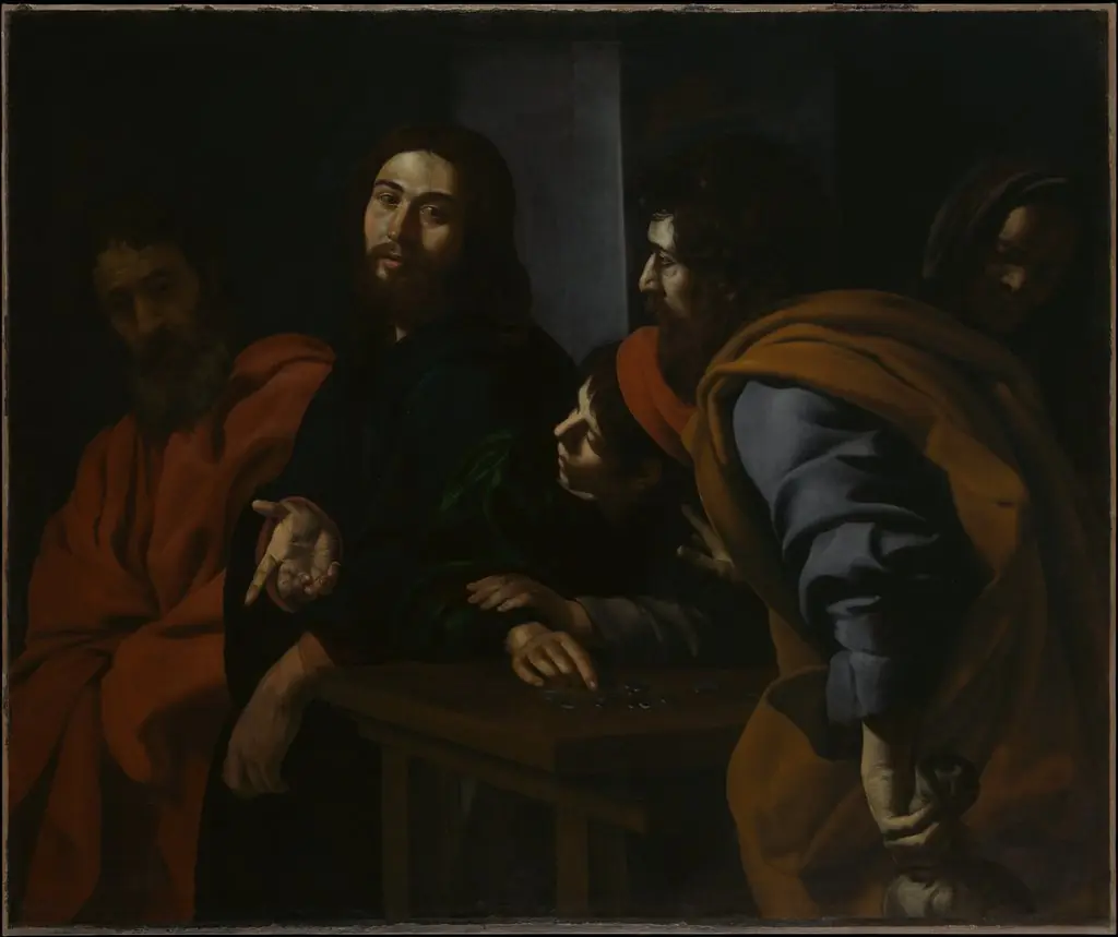 The Calling of Saint Matthew, by Battistello Caracciolo