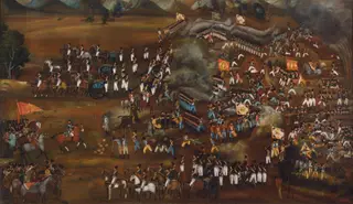 Battle Between Persians and Russians