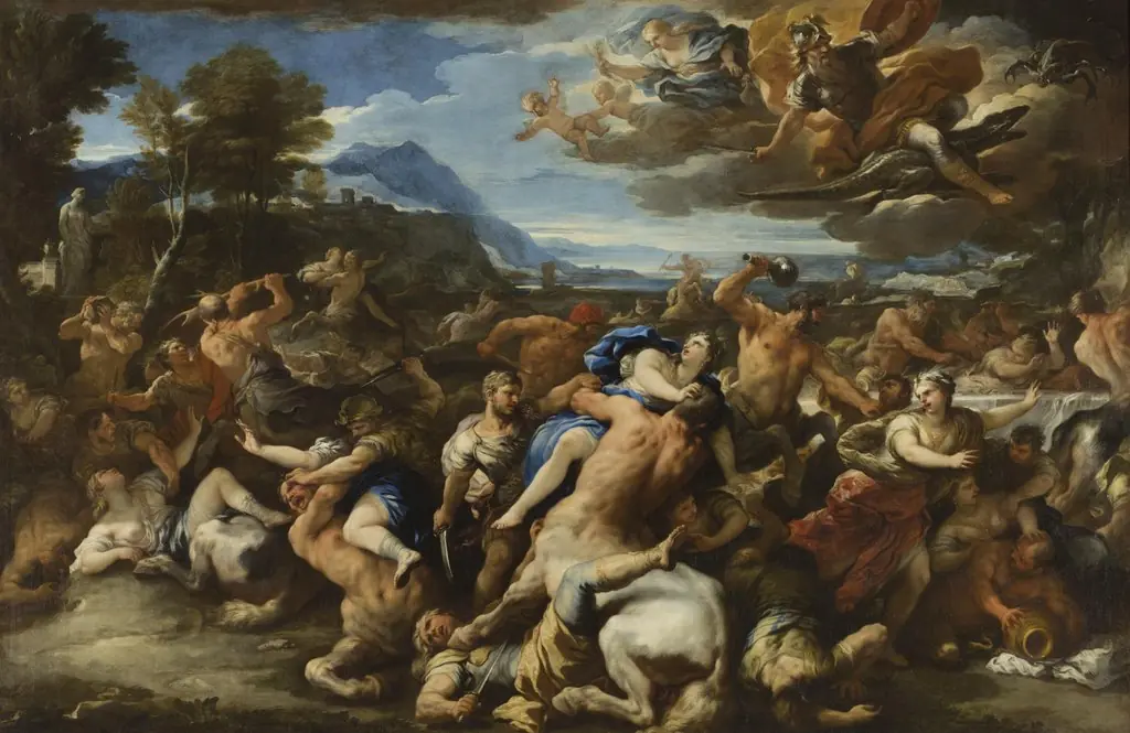 Battle Between the Lapiths and Centaurs