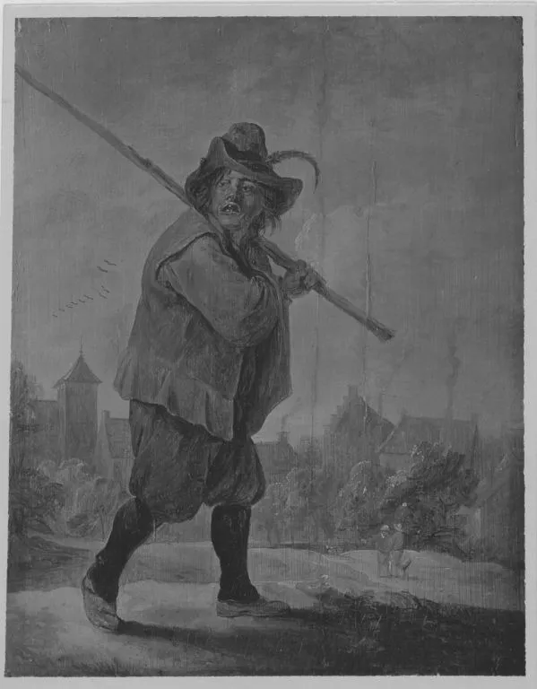 Bauer mit Stange (Kopie nach), unspecified, 1615
