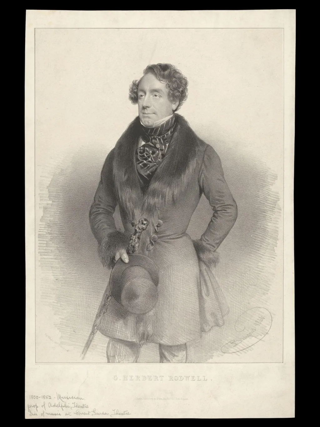 H Beard Print Collection, by Baugnier, 1844