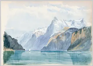 Bay of Uri, Brunnen (from Switzerland 1870 Sketchbook), by John Singer Sargent