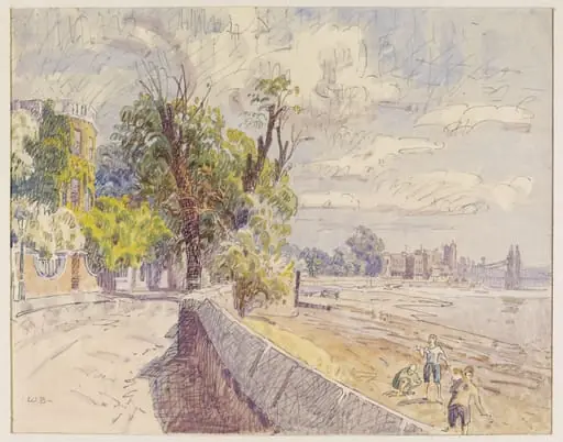 Chiswick Mall, by Bayes