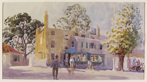 Spaniards' Inn, Hampstead, by Bayes