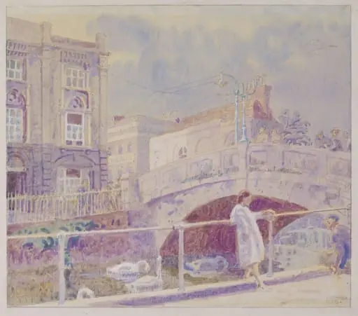 The High Bridge, Reading, by Bayes
