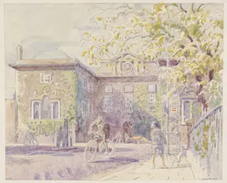Worcester College, Oxford, by Bayes