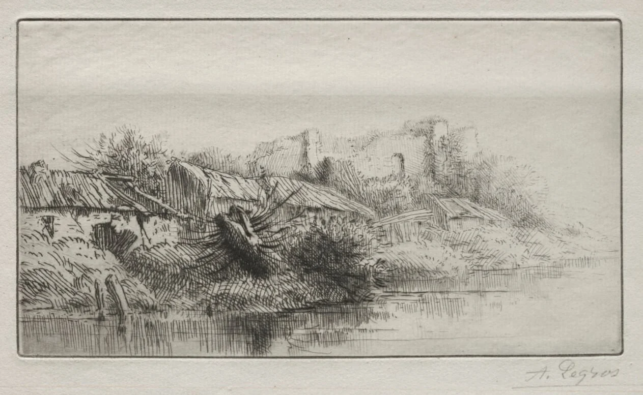 Deserted Village, detail