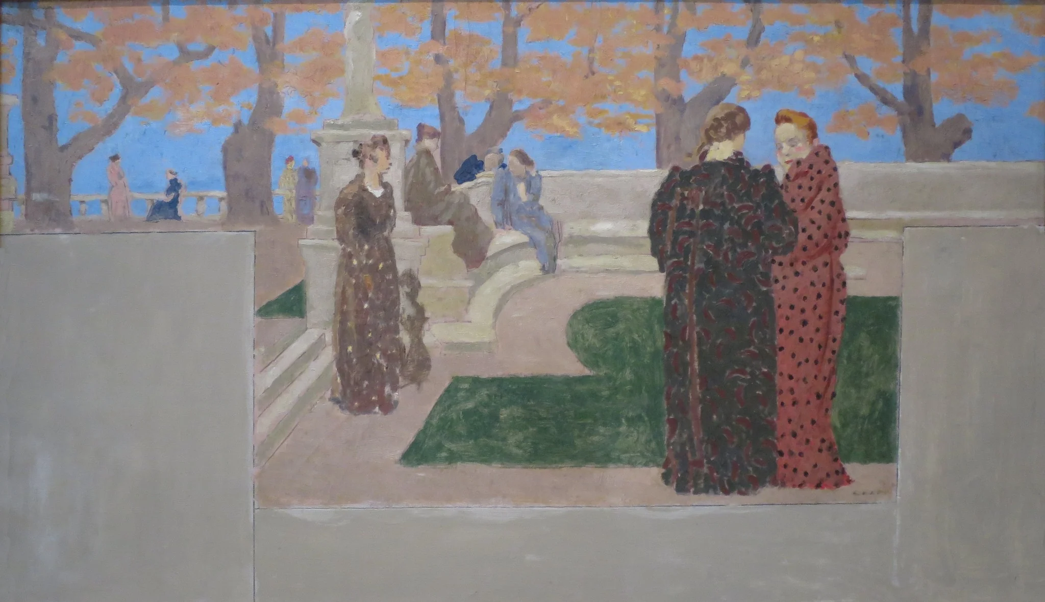 Meeting of Women, detail
