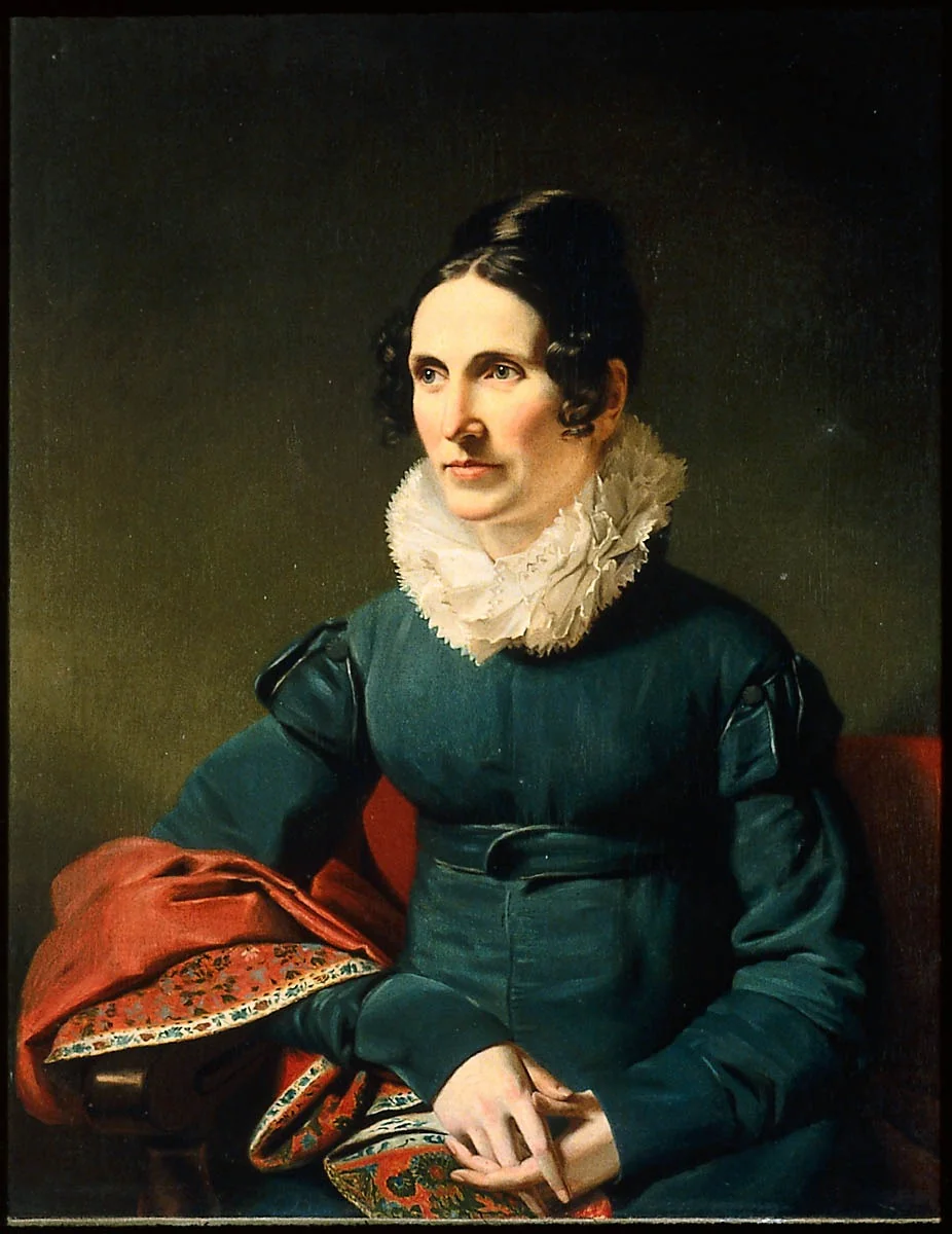 Mrs. William Washington Russell (Lucy Channing), detail