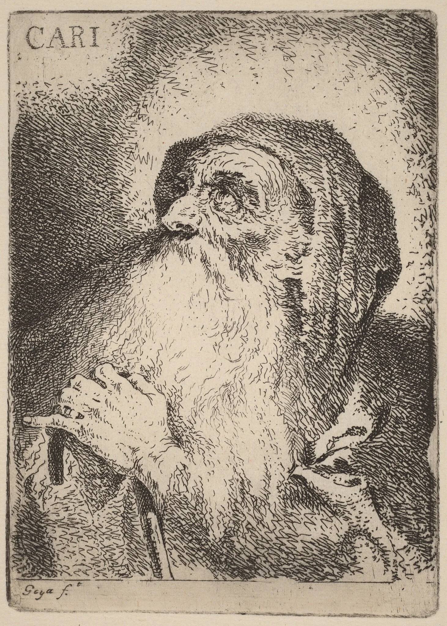 Caritas (Charity), detail