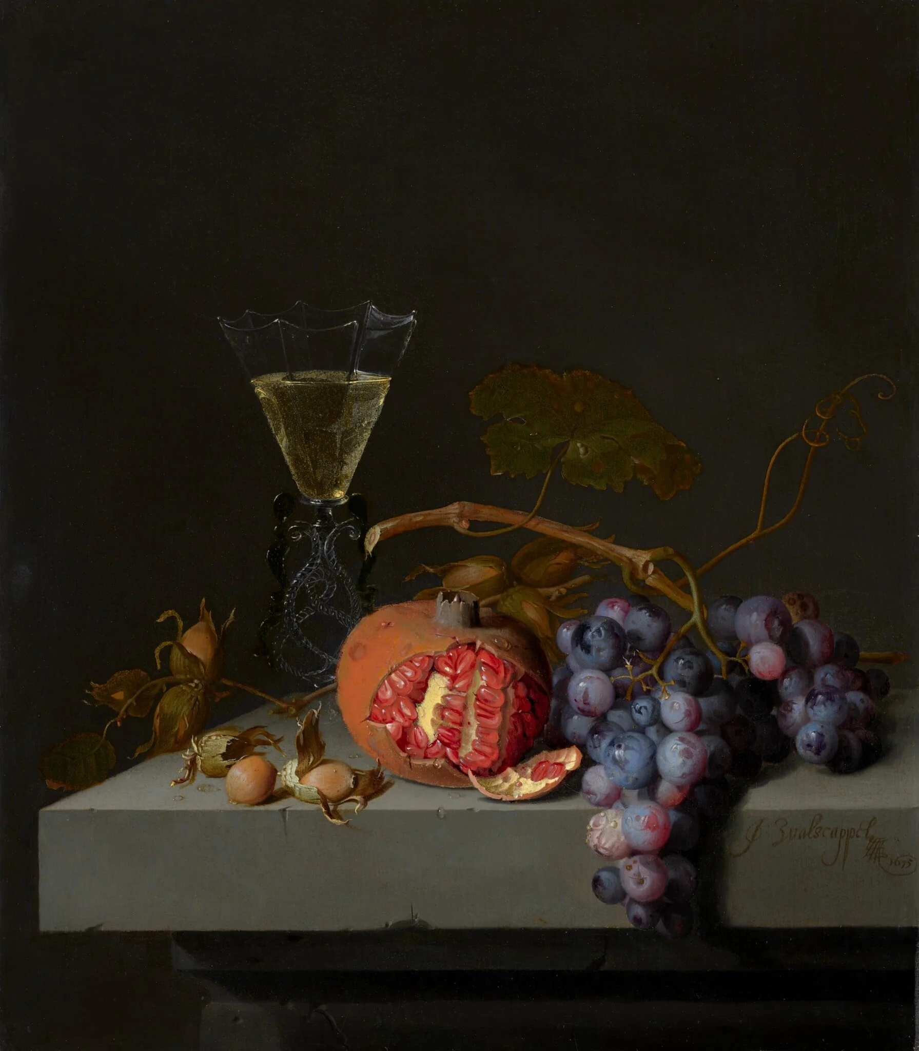 Still Life with Fruit, detail