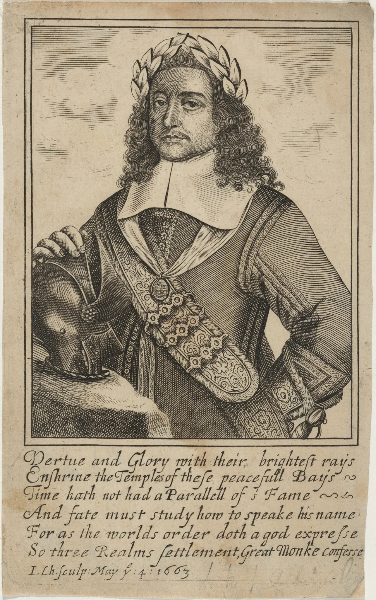 George Monk, First Duke of Albemarle, detail