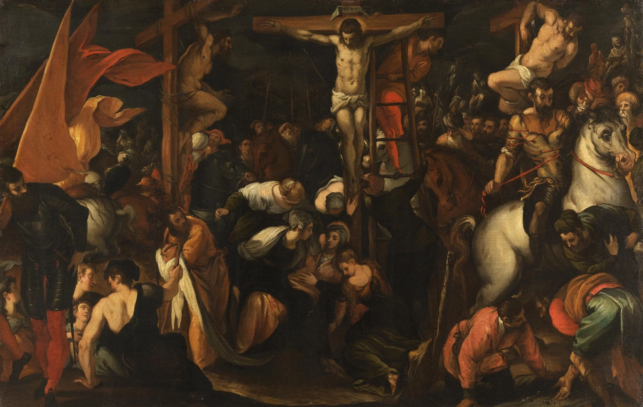 Crucifixion (copy), detail