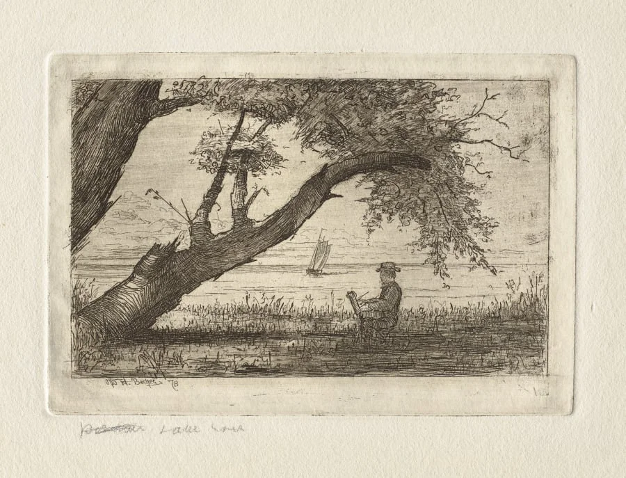 Lake Erie, detail