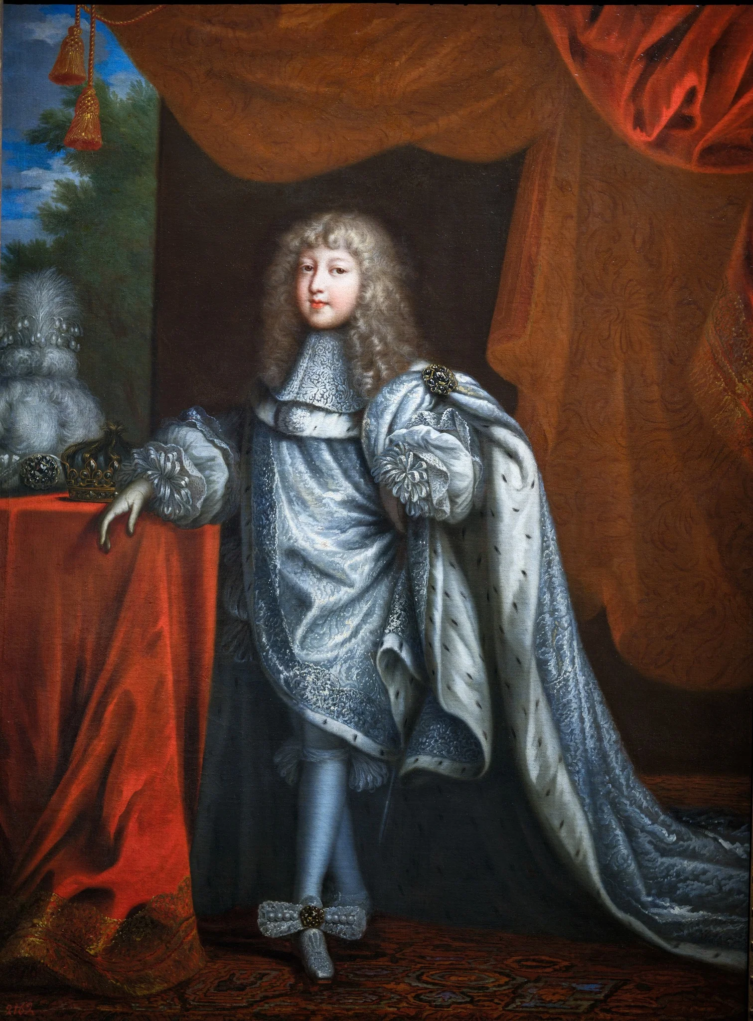 Louis of France, the Grand Dauphin, detail