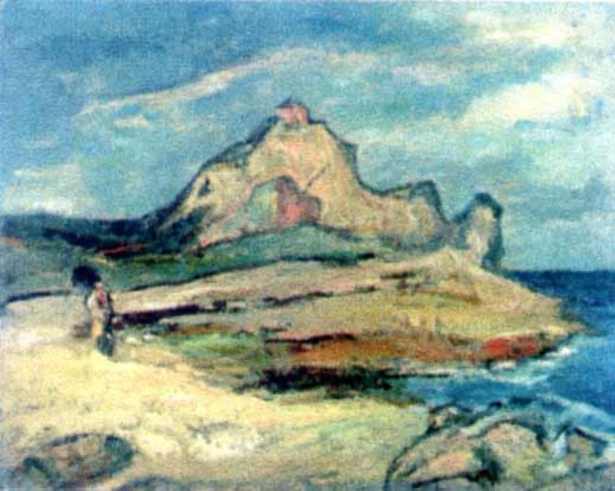 Peisaj la Roscof, detail