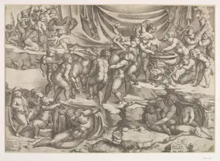 Untitled, by Enea Vico, 1540