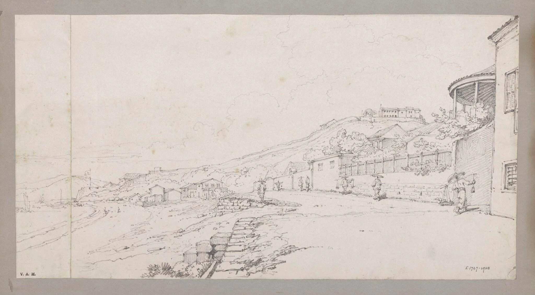 Part of Macao Bay, looking west, detail