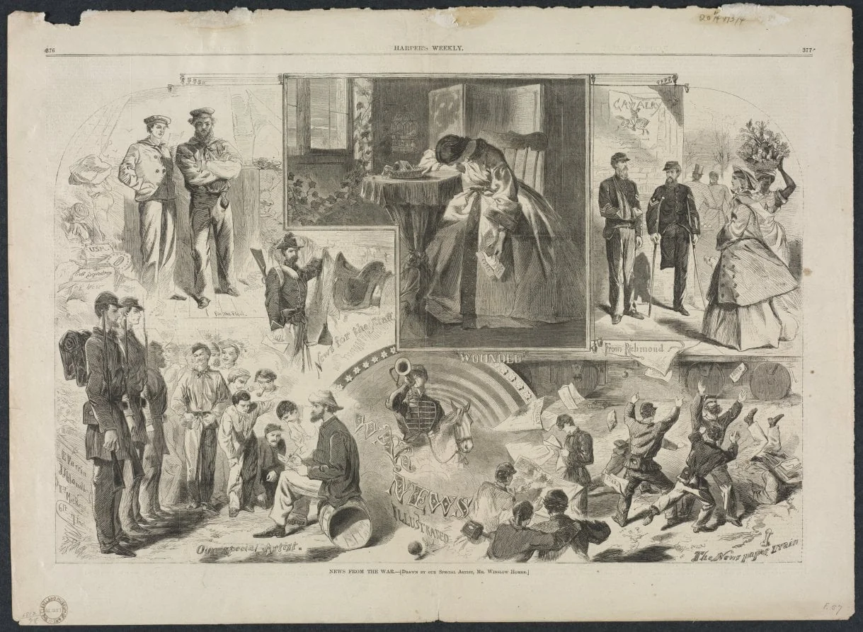 News from the War, detail