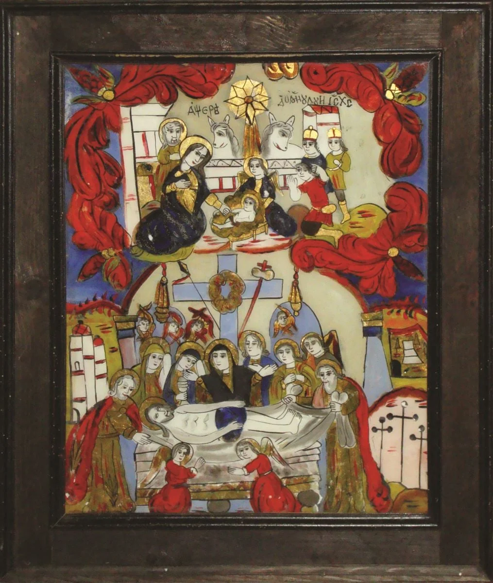 Nașterea și Prohodul lui Iisus, detail