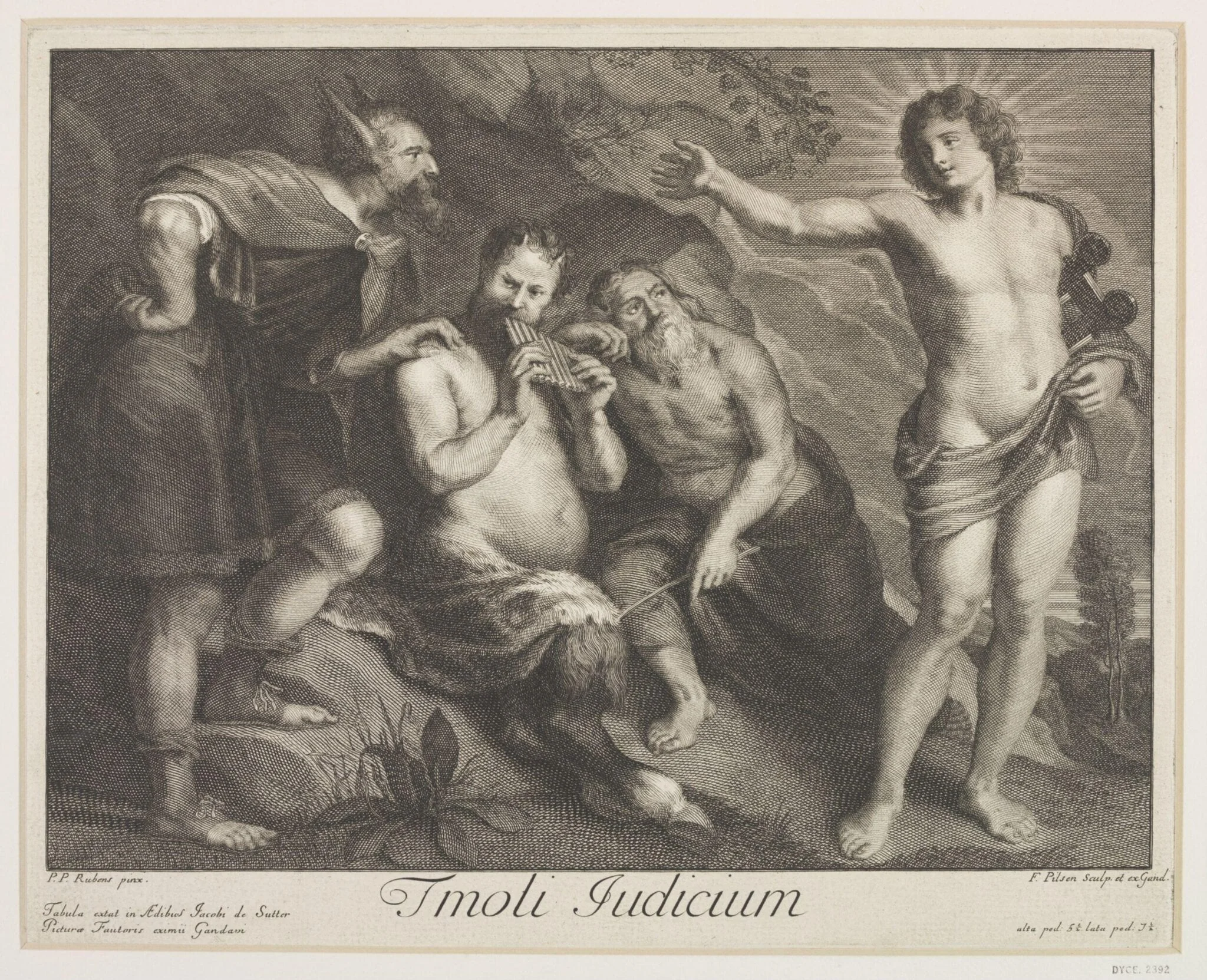 The Judgment of Midas, detail
