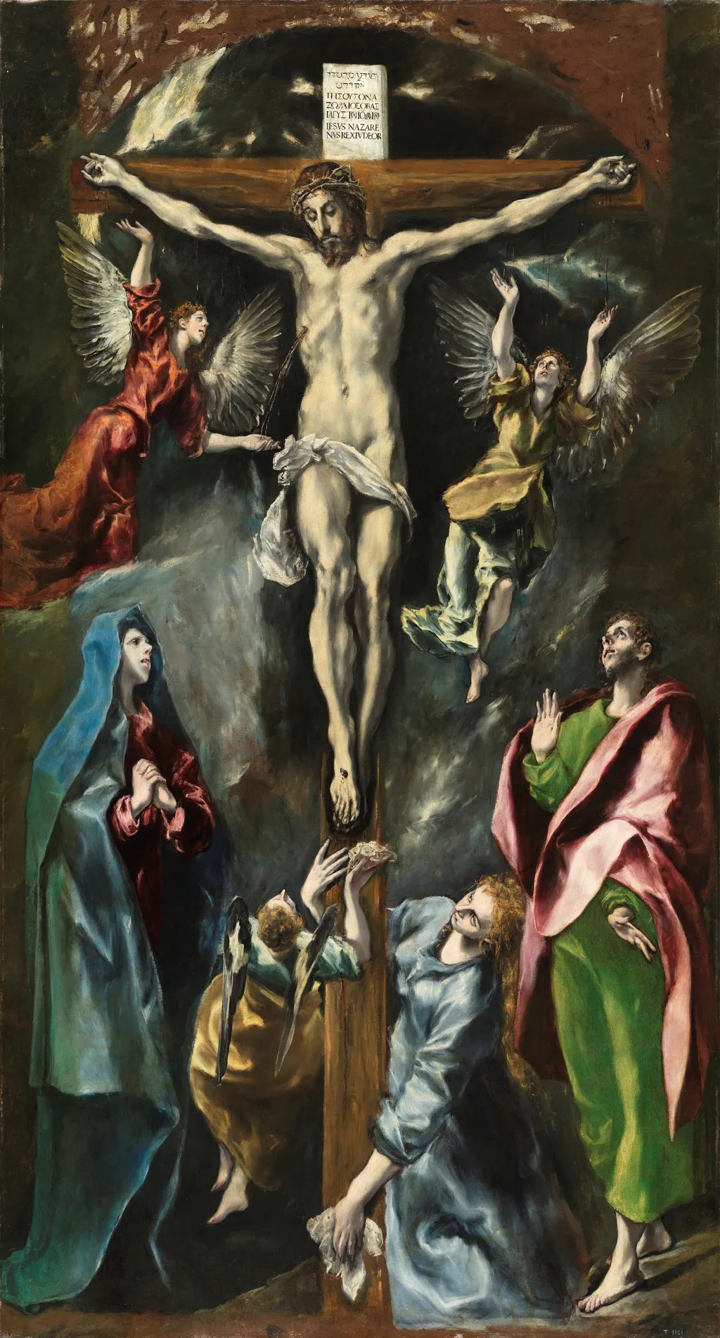 The Crucifixion, by El Greco, oil, 1600