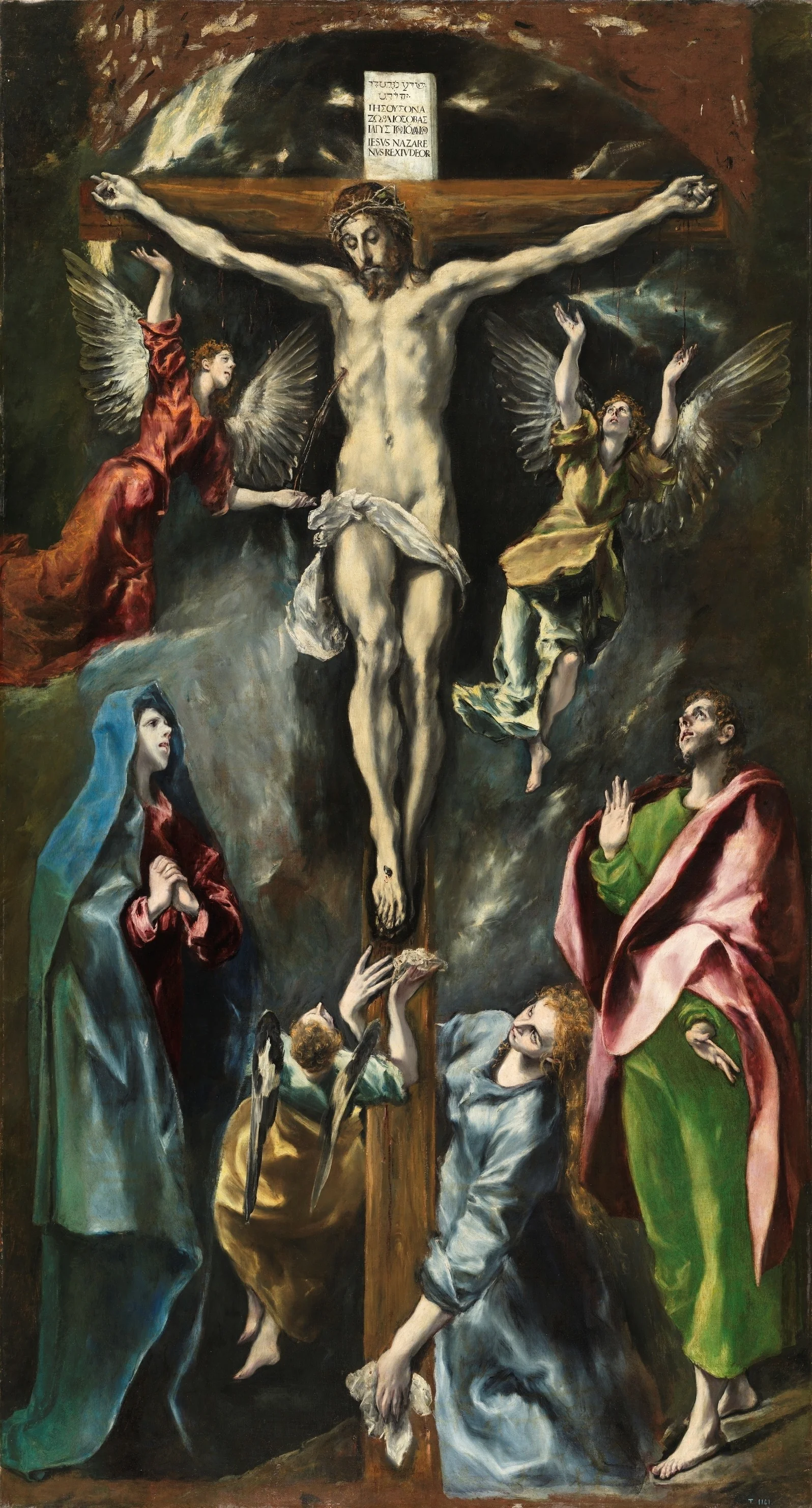 The Crucifixion, detail